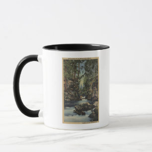 Taza Opinión superior del río del granuja, Oregon -