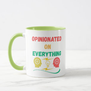 Taza Opinionado Sobre Todo