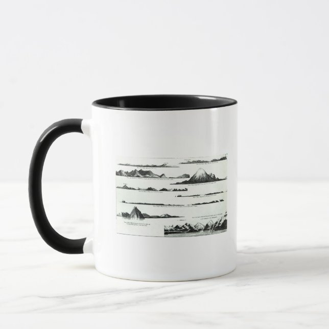 Taza Opiniónes sobre la costa oeste de América, c.1778 (Izquierda)