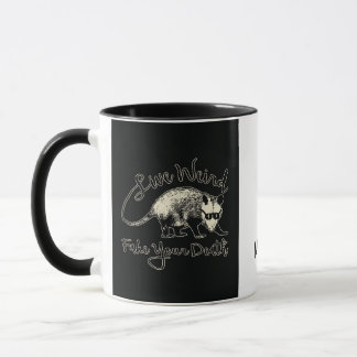Taza Opossum, vida rara, falsa tu muerte