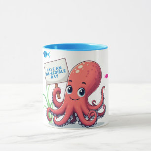 Taza Opulpo personalizado con pescado