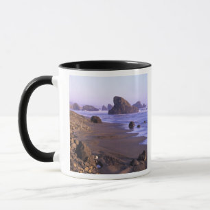 Taza OR, Costa de Oregón, Myers Creek, formaciones roco