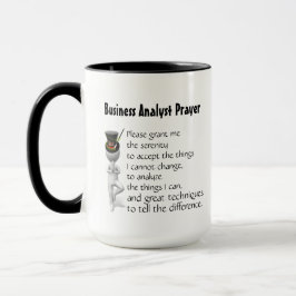 Taza Oración de Coffee Mug Business Analyst