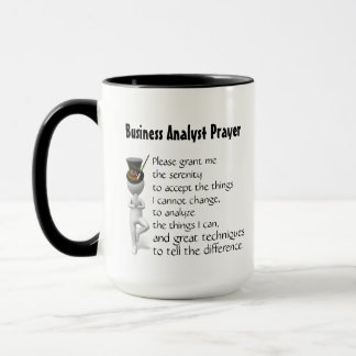 Taza Oración de Coffee Mug Business Analyst