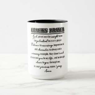 Taza Oración del entrenador