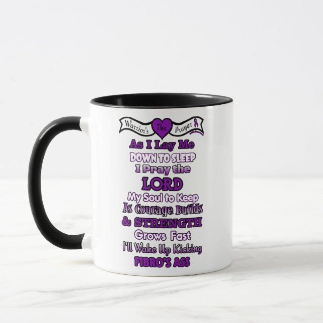 Taza Oración del guerrero... Fibro (Izquierda)