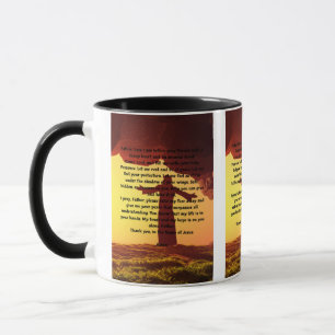 Taza Oración Por Mug De Dos Tonos De Vida Diaria