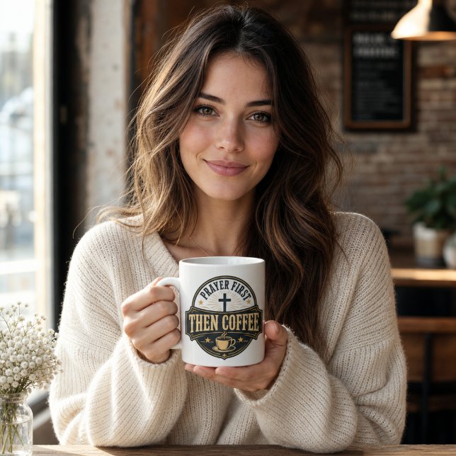 TAZA ORACIÓN PRIMERO, LUEGO CAFÉ (Subido por el creador)
