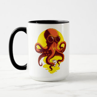 Taza Orange Smart Octopus