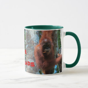 Taza Orangutanes Me Gustan Los Redheads