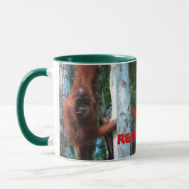Taza Orangutanes Me Gustan Los Redheads