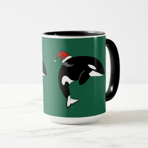 Taza Orca Asesina de Navidad