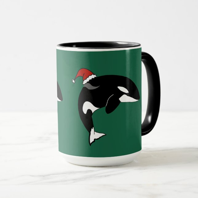 Taza Orca Asesina de Navidad (Anverso derecho)