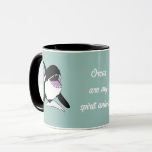 Taza Orca Asesino Animal de Espíritu Ballena