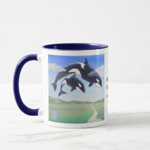Taza Orca Spirit "Este es mi planeta también" Mug
