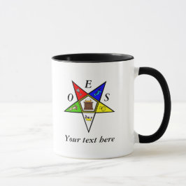 Taza Orden de la masonería de la hermana estrella orien