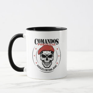 Taza Órdenes especiales de Comandos de Portugal