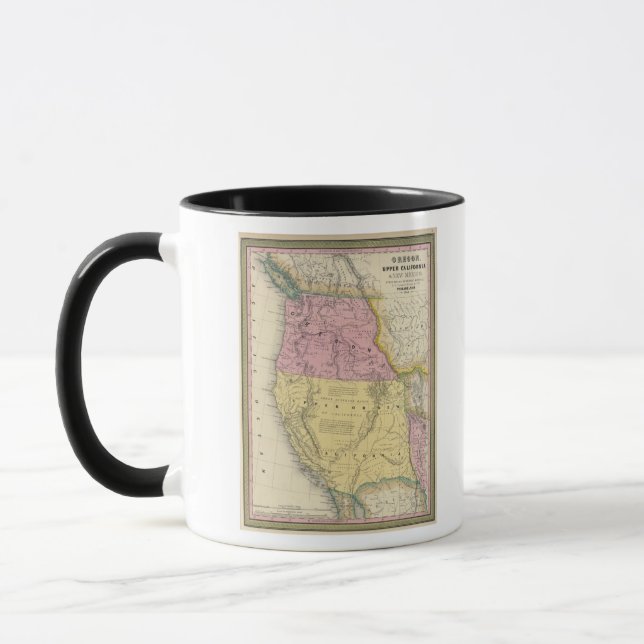 Taza Oregón, Alta California y Nuevo México (Izquierda)