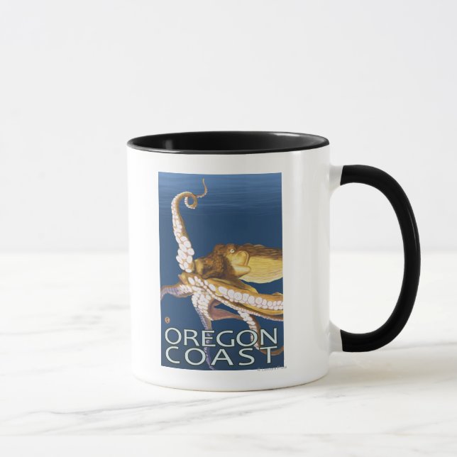 Taza Oregon Coast Octopus (Derecha)
