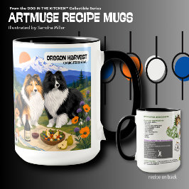 Taza OREGON HARVEST - Sheltie - Receta de Museo de Arte