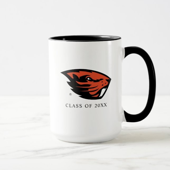 Taza Oregon State Beavers | Cabeza de castor (Derecha)