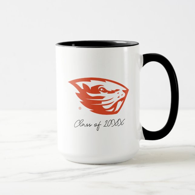Taza Oregon State Beavers | Cabeza de castor (Derecha)