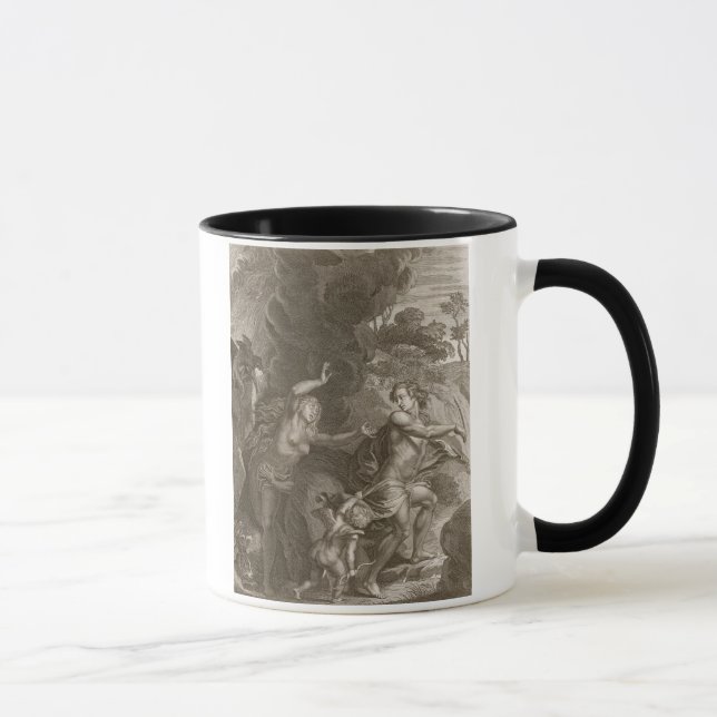 Taza Orfeo, Eurydice principal fuera del infierno, mira (Derecha)