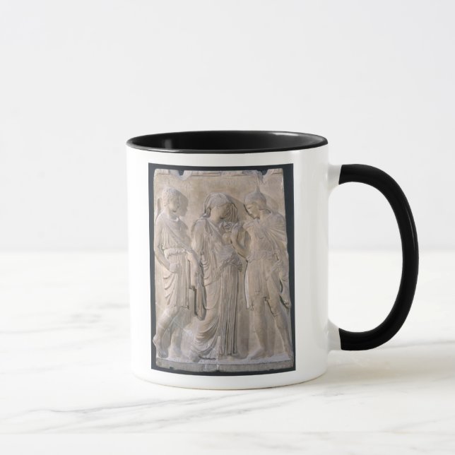 Taza Orfeo, Eurydice y Hermes (Derecha)