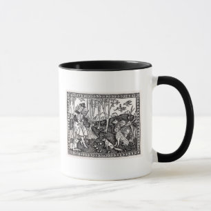 Taza Orfeo que juega a los animales, 1500
