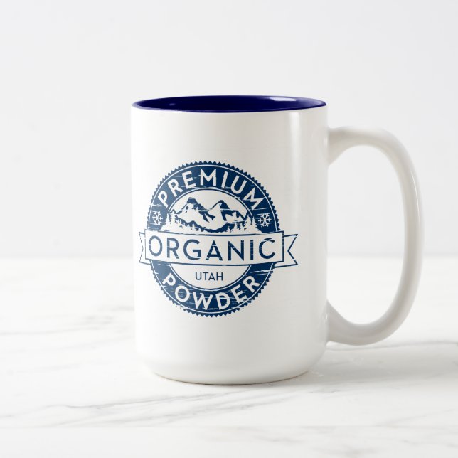 Taza orgánica superior del polvo de Utah (Derecha)