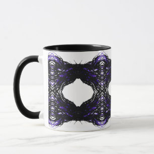 Taza Orgullo Abstracto 7 Pecados Capitales Arte con Tin