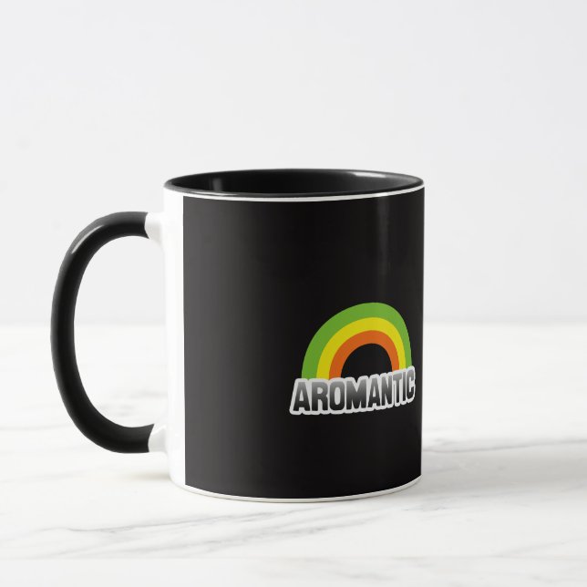 Taza Orgullo Aromántico (Izquierda)