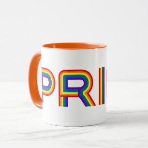 Taza Orgullo Cartas arcoiris