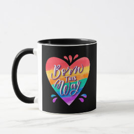 Taza Orgullo de amor arcoiris