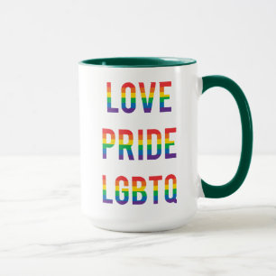 Taza Orgullo de amor LGBTQ