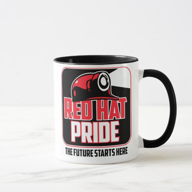 TAZA ORGULLO DE RED HAT (Derecha)