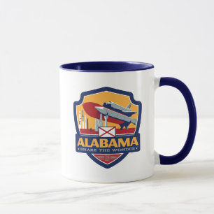Taza Orgullo del Estado Alabama