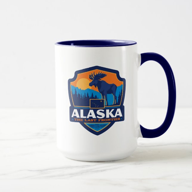 Taza Orgullo del Estado | Alaska (Derecha)