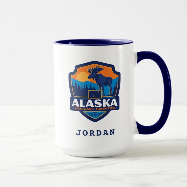 Taza Orgullo del Estado | Alaska (Derecha)