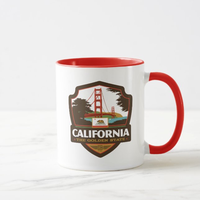 Taza Orgullo del Estado | California (Derecha)