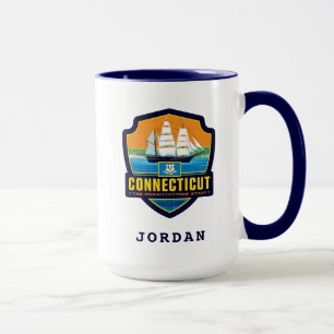 Taza Orgullo del Estado Connecticut