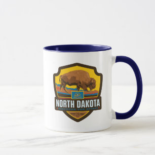 Taza Orgullo del Estado   Dakota del Norte