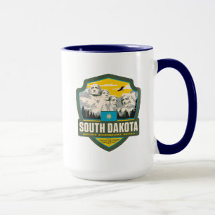 Taza Orgullo del Estado   Dakota del Sur