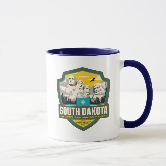 Taza Orgullo del Estado | Dakota del Sur (Derecha)