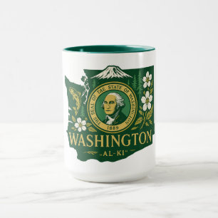 Taza Orgullo del estado de Washington