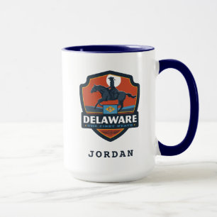 Taza Orgullo del Estado Delaware