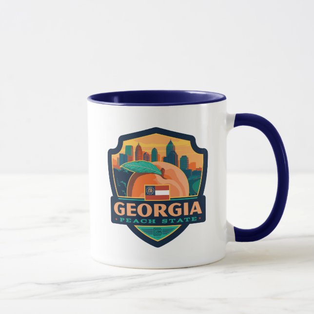 Taza Orgullo del Estado | Georgia (Derecha)