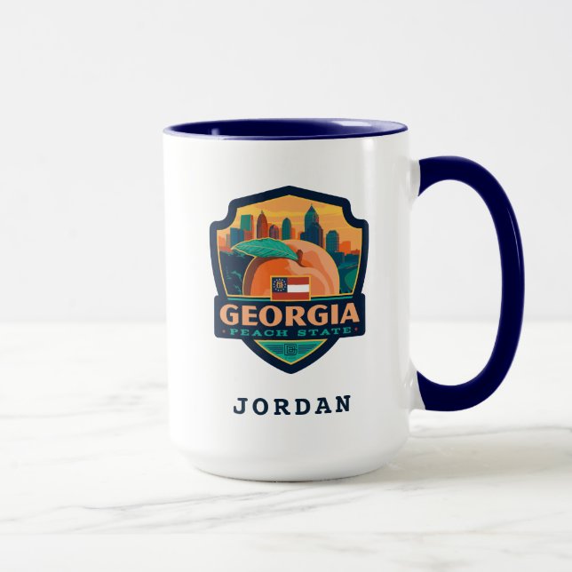 Taza Orgullo del Estado | Georgia (Derecha)