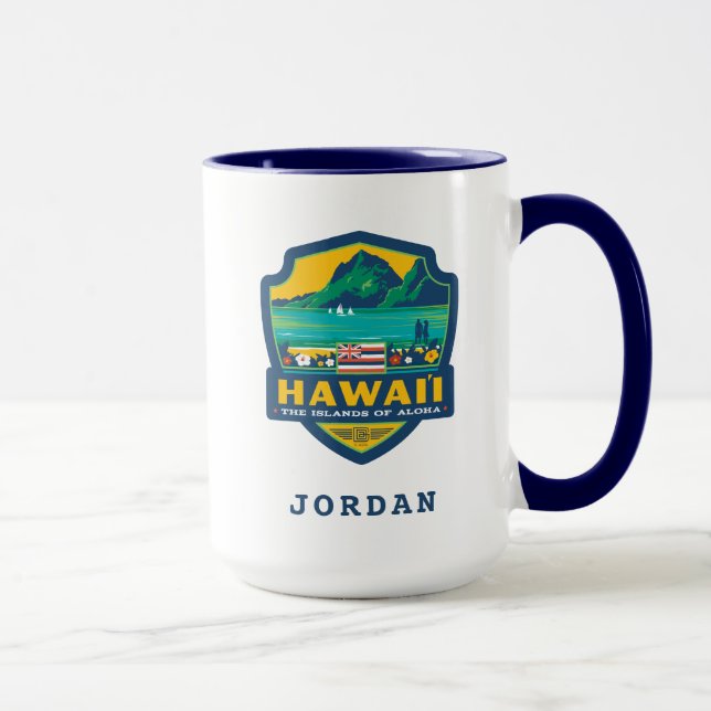 Taza Orgullo del Estado | Hawai (Derecha)