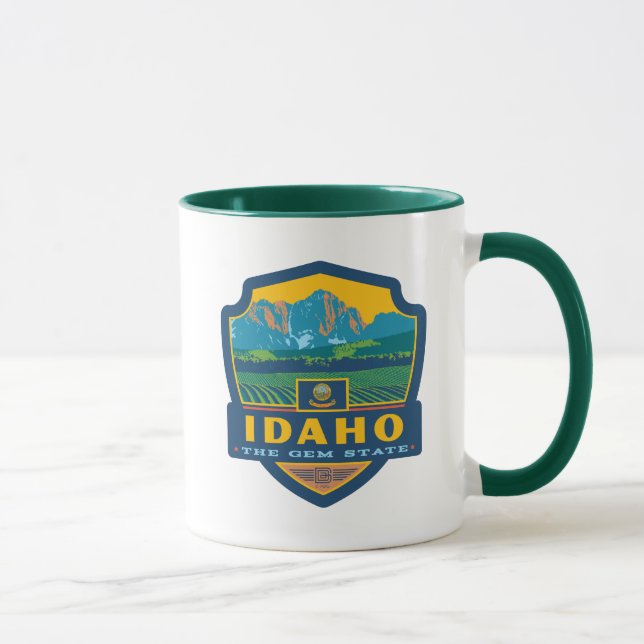 Taza Orgullo del Estado | Idaho (Derecha)